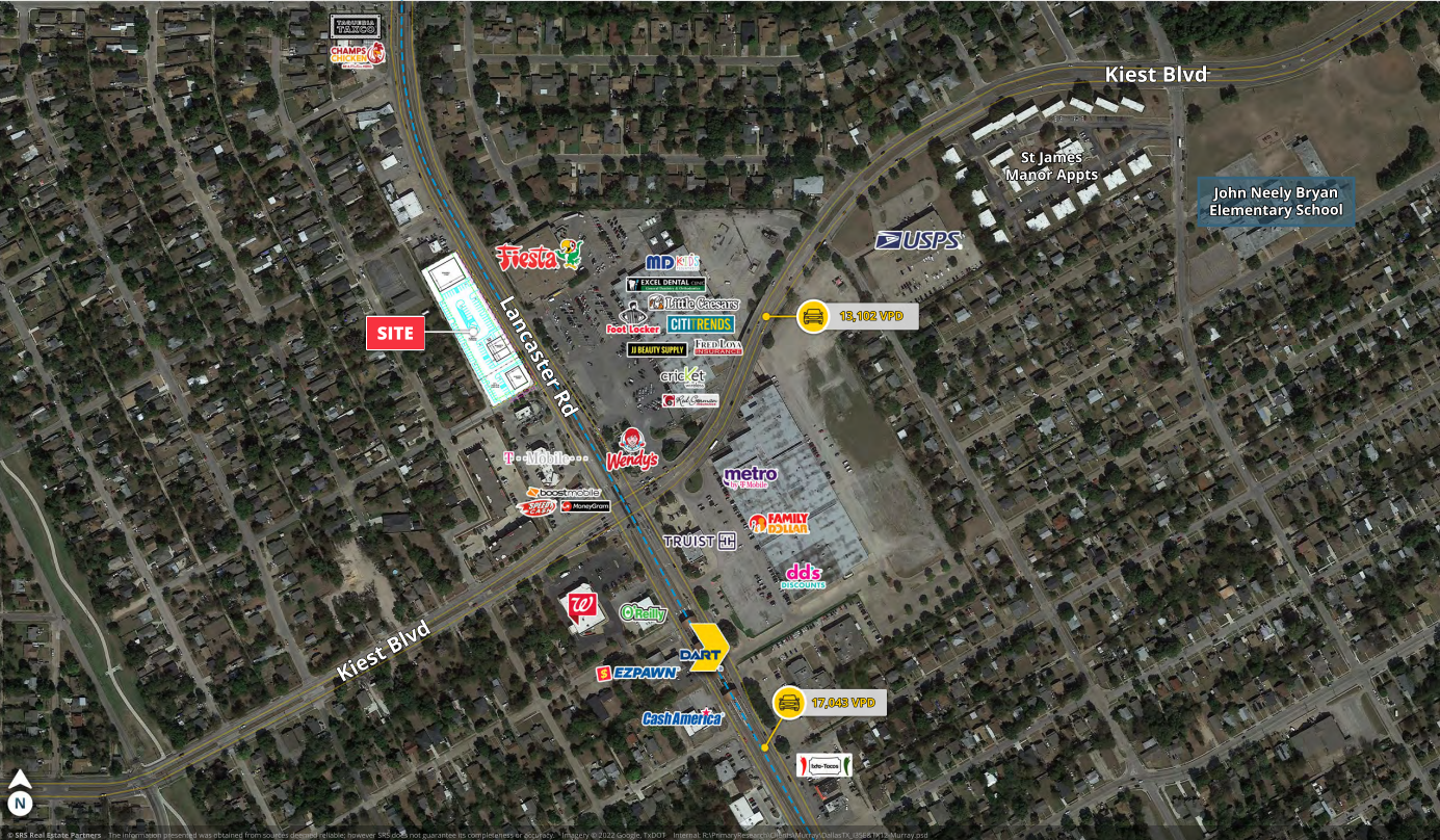 3015-3039 S Lancaster Rd, Dallas, TX à louer Photo de l’immeuble– Image 1 sur 3