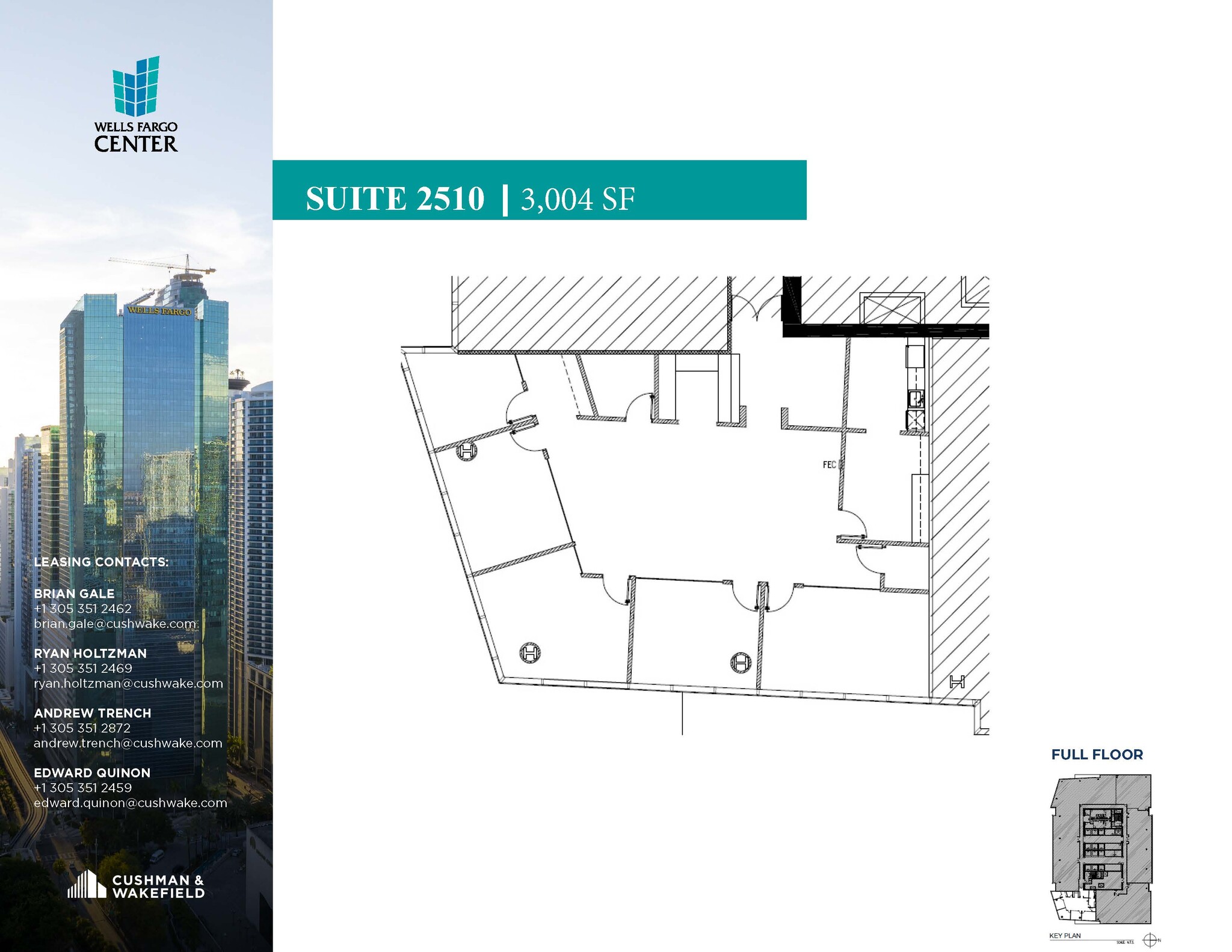 333 SE 2nd Ave, Miami, FL à louer Plan d’étage– Image 1 sur 1