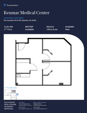 833 Campbell Hill St NW, Marietta, GA à louer Plan d’étage– Image 1 sur 1