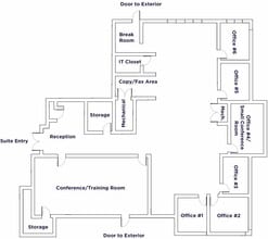 2525 Northpointe Center Ct, Dumfries, VA à louer Plan d’étage– Image 2 sur 2