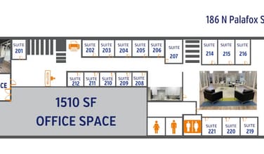 186 N Palafox St, Pensacola, FL à louer Plan de site– Image 1 sur 1