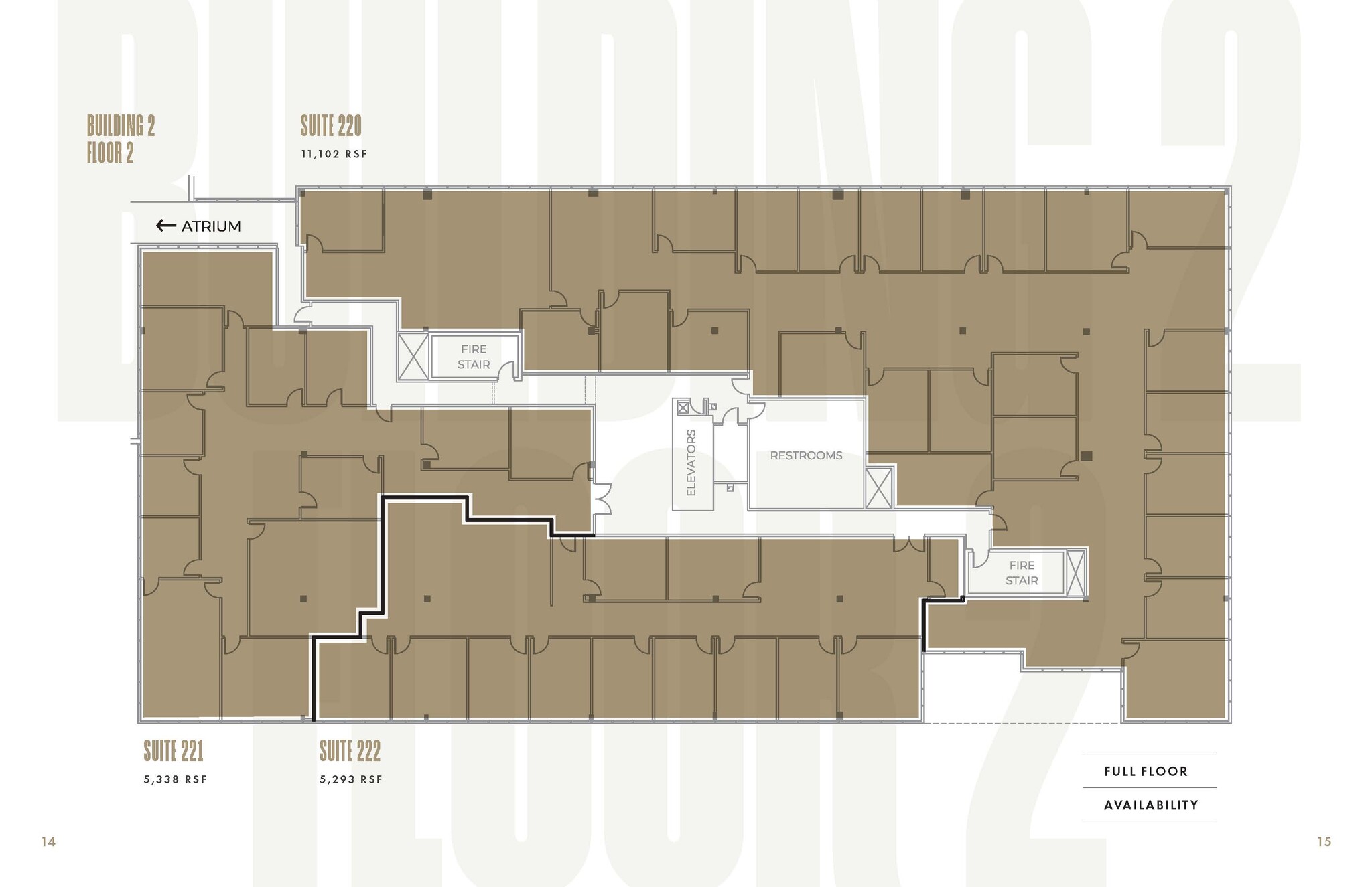 2451 Atrium Way, Nashville, TN à louer Plan d’étage– Image 1 sur 1