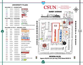 Plus de détails pour Corner of Nordhoff St. 91325 & Reseda Blvd 91324, Northridge, CA - Bureau/Médical, Local commercial à louer