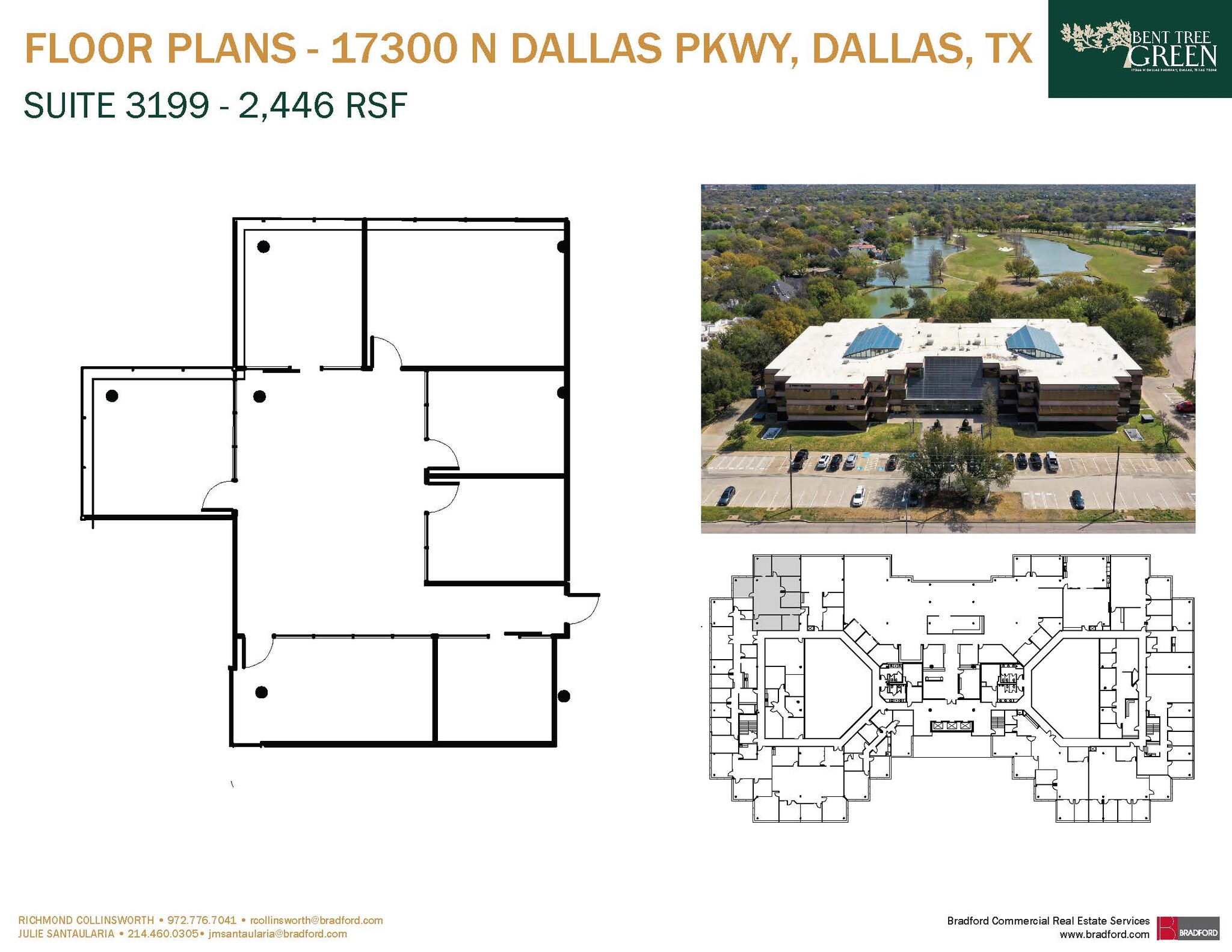 17300 N Dallas Pky, Dallas, TX à louer Plan d’étage– Image 1 sur 1