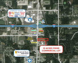 42318 Veterans, Hammond, LA - VUE AÉRIENNE  vue de carte - Image1