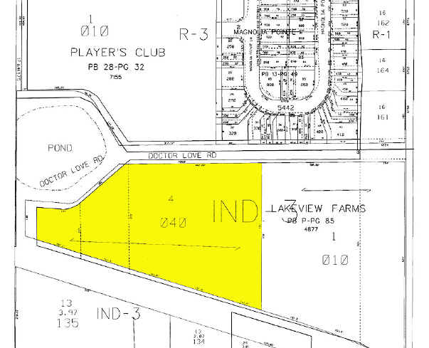 4060 Dr Love Rd, Orlando, FL à louer - Plan cadastral – Image 3 sur 13