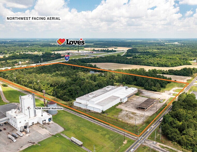 102 N Midway Rd, Cordele, GA à vendre - Aérien – Image 2 sur 9