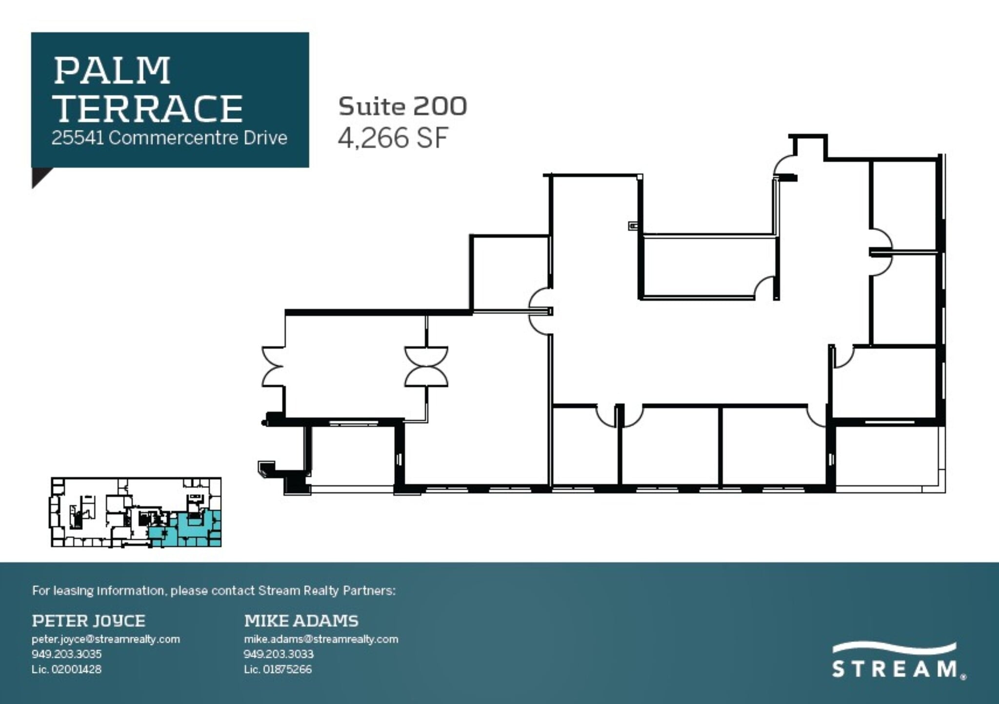 25521 Commercentre Dr, Lake Forest, CA à louer Plan d’étage– Image 1 sur 1