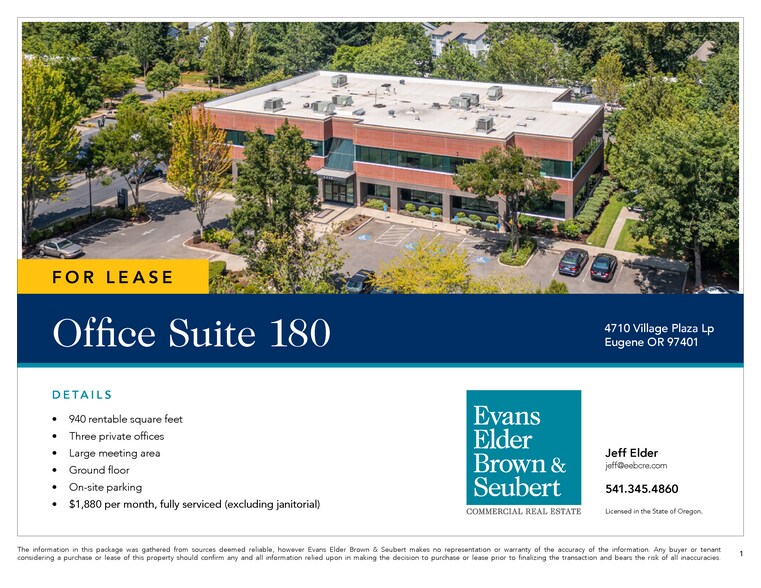 4710 Village Plaza Loop, Eugene, OR à louer - Photo de l’immeuble – Image 3 sur 8