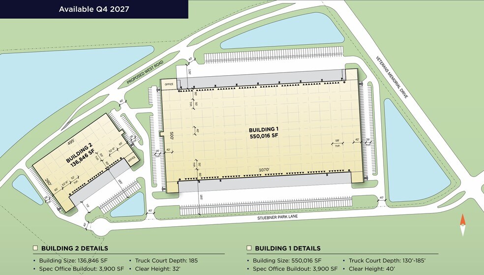 2110 Stuebner Park, Houston, TX à vendre - Plan de site – Image 2 sur 2