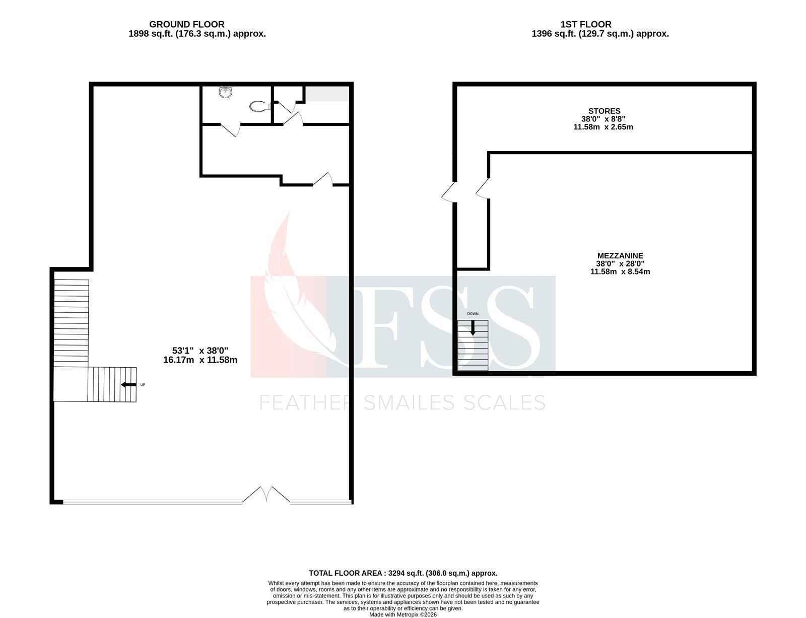 Ripon Rd, Harrogate à louer Plan d’étage– Image 1 sur 11