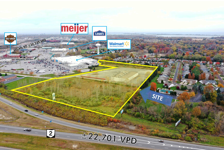 5500 Milan Rd, Sandusky, OH à louer - Photo de l’immeuble – Image 2 sur 12