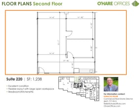 1011 E Touhy Ave, Des Plaines, IL à louer Plan d’étage– Image 1 sur 1
