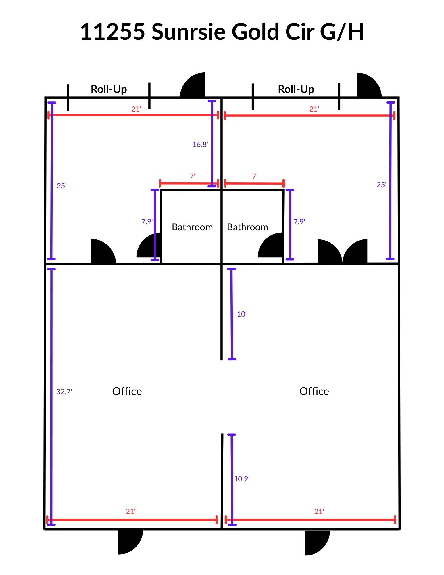 11255 Sunrise Gold Cir, Rancho Cordova, CA à louer Plan d’étage– Image 1 sur 6