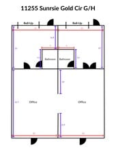 11255 Sunrise Gold Cir, Rancho Cordova, CA à louer Plan d’étage– Image 1 sur 6