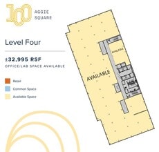 100 Aggie Sq, Sacramento, CA à louer Plan d’étage– Image 1 sur 1