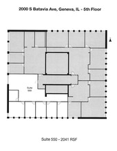 2000 S Batavia Ave, Geneva, IL à louer Plan d’étage– Image 1 sur 1