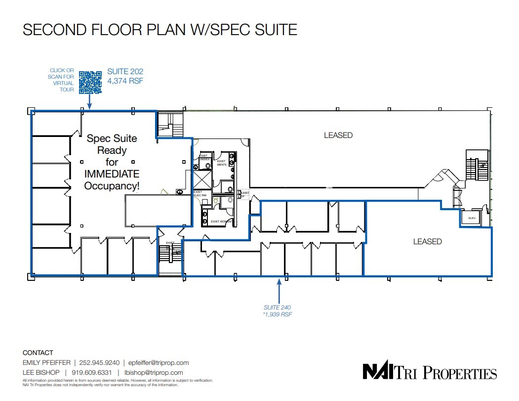 4901 Glenwood Ave, Raleigh, NC à louer Plan d’étage– Image 1 sur 1