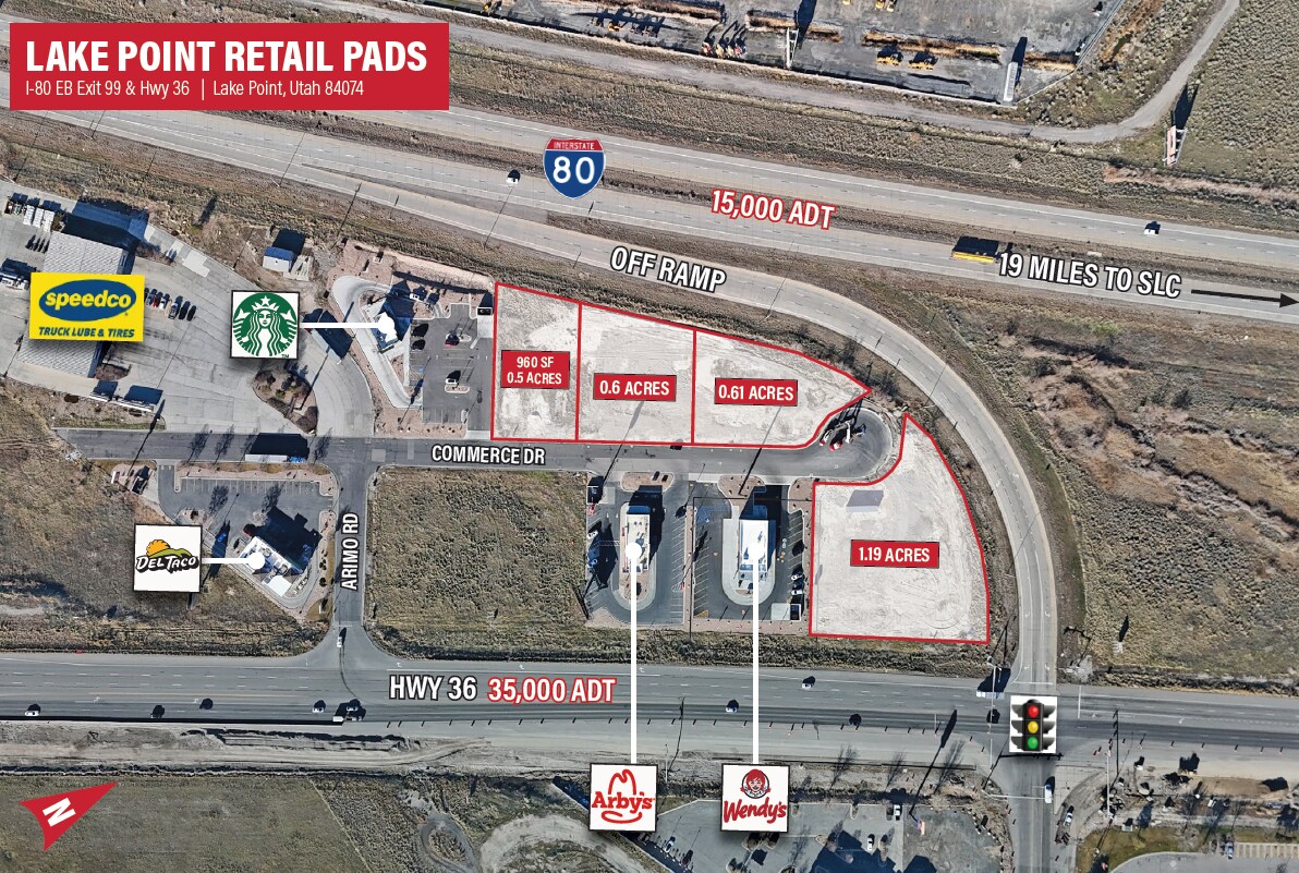 Interstate 80 Hwy, Lake Point, UT à vendre Photo principale– Image 1 sur 2