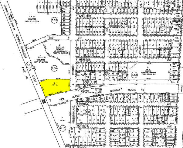 473 Rt 46 W, Clifton, NJ à louer - Plan cadastral – Image 2 sur 11