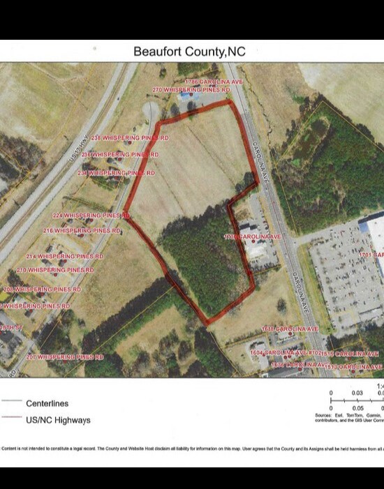 1730 Carolina Ave, Washington, NC à vendre Aérien– Image 1 sur 2