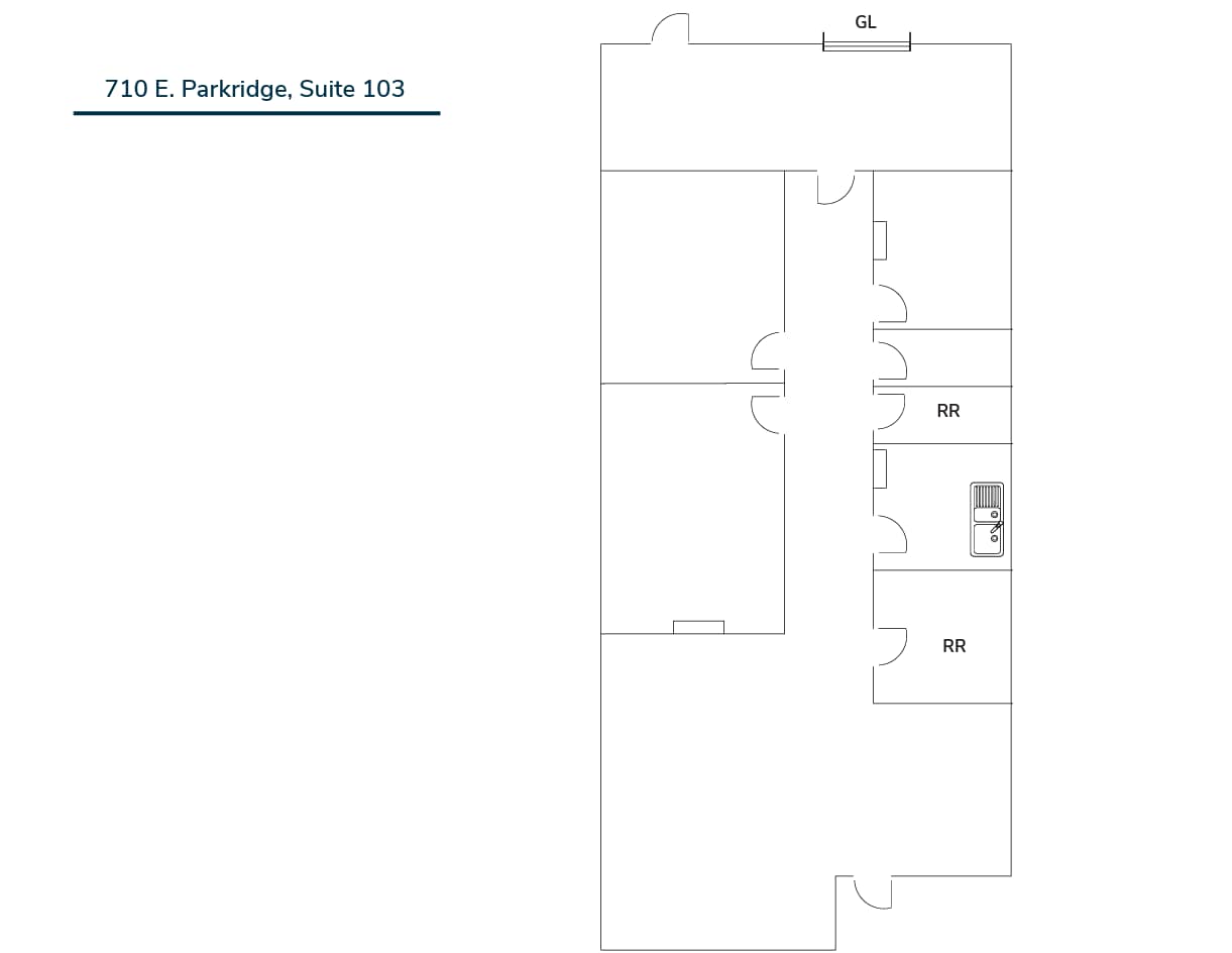 650 E Parkridge Ave, Corona, CA à louer Plan d’étage– Image 1 sur 2