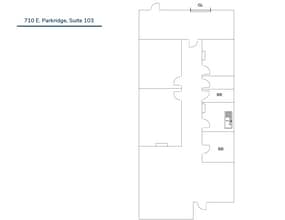 650 E Parkridge Ave, Corona, CA à louer Plan d’étage– Image 1 sur 2