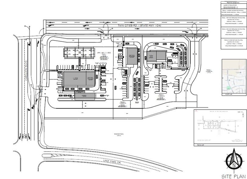 10520-10570 Twin Cities Rd, Galt, CA à vendre - Plan de site – Image 2 sur 3