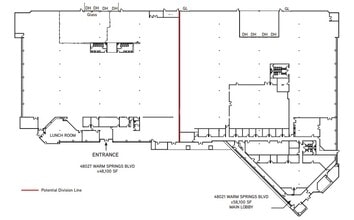 48021-48027 Warm Springs Blvd, Fremont, CA à louer Plan d’étage– Image 1 sur 1