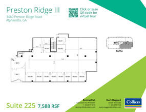 3460 Preston Ridge Rd, Alpharetta, GA à louer Plan d’étage– Image 1 sur 2