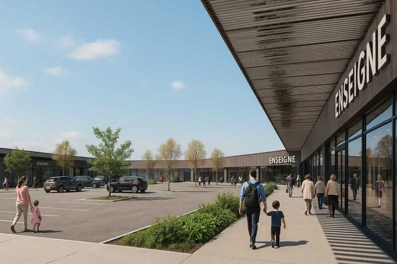 Local commercial dans Saint-Just-en-Chaussée à louer - Photo de l’immeuble – Image 3 sur 3