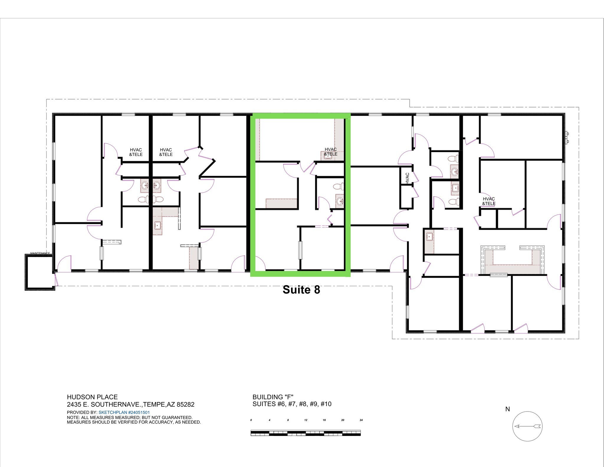 2501-I E Southern Ave, Tempe, AZ à louer Plan de site– Image 1 sur 1