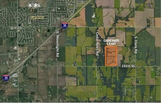 Plus de détails pour W 191th St, Gardner, KS - Terrain à vendre