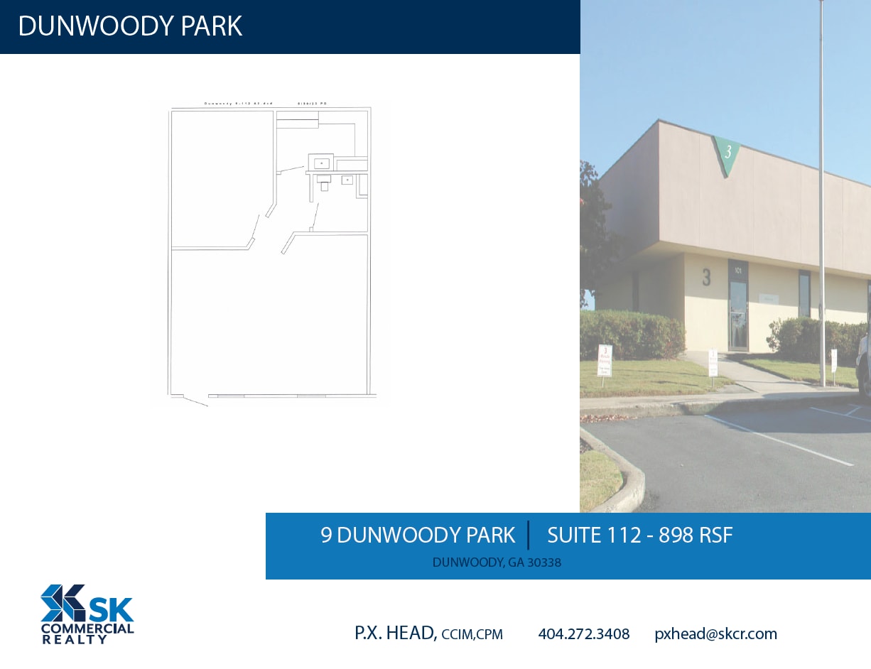 1 Dunwoody Park, Atlanta, GA à louer Plan d’étage– Image 1 sur 1