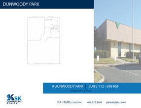 1 Dunwoody Park, Atlanta, GA à louer Plan d’étage– Image 1 sur 1