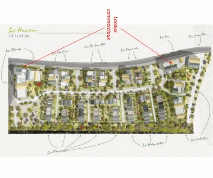 Local commercial dans Louvres à louer - Plan de site – Image 2 sur 4