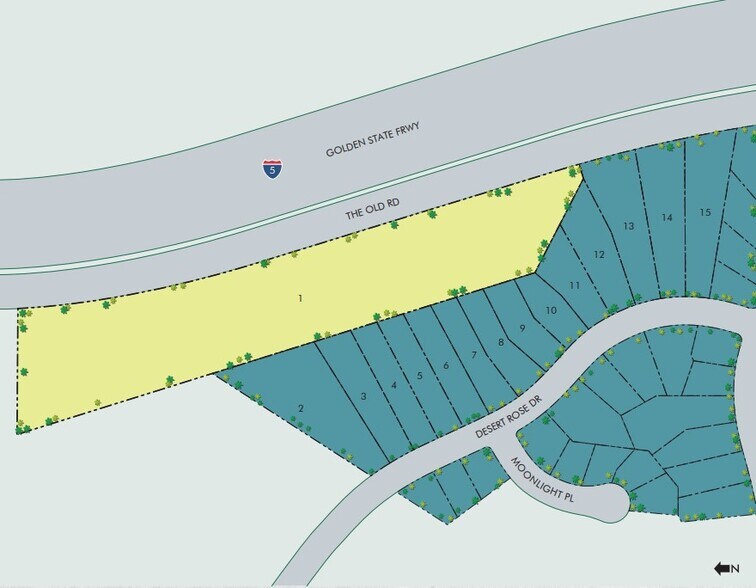 TBD The Old Rd, Castaic, CA à vendre - Plan de site – Image 2 sur 2