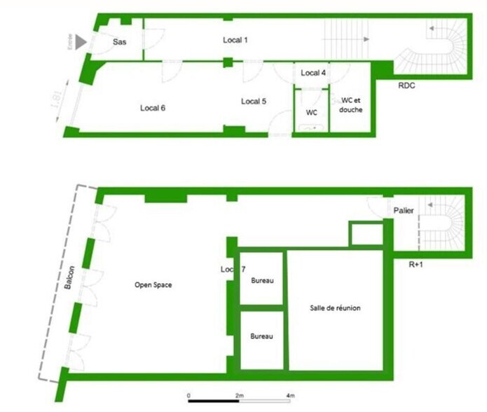 35 Quai De Bacalan, Bordeaux à louer - Plan d’étage – Image 2 sur 2