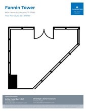 6624 Fannin St, Houston, TX à louer Plan d’étage– Image 1 sur 1