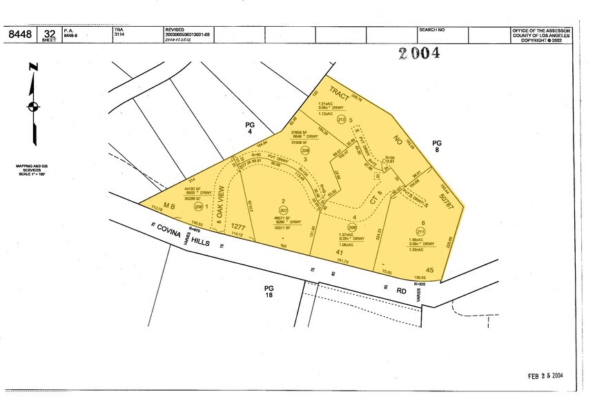 20717 Covina Hills Rd, Covina, CA à vendre - Plan cadastral – Image 3 sur 3