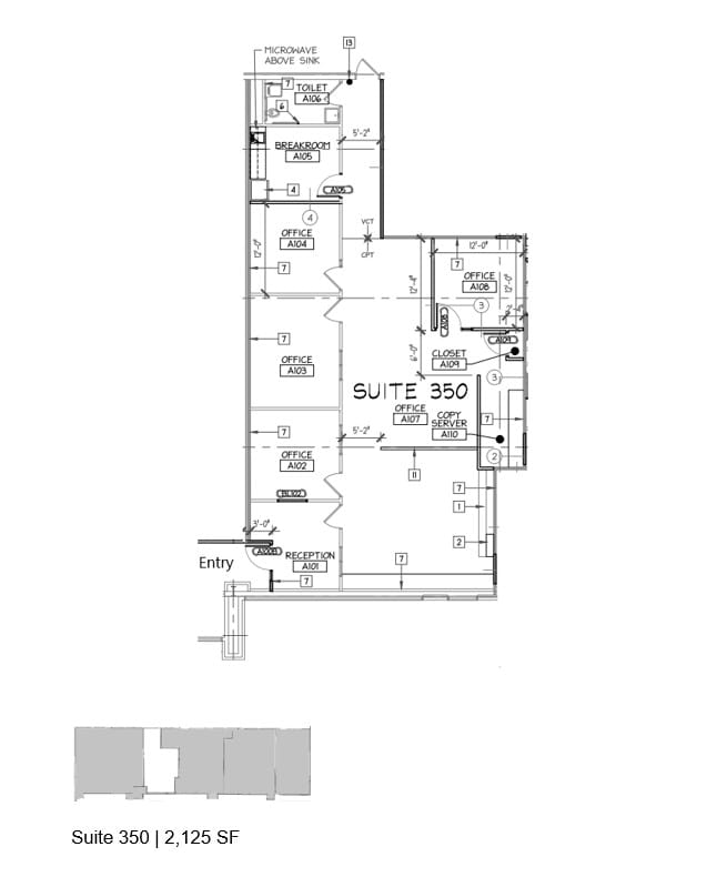 8345 Clearvista Pl, Indianapolis, IN à louer Plan d’étage– Image 1 sur 1