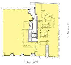 223 S Brevard St, Charlotte, NC à louer Plan d’étage– Image 1 sur 1