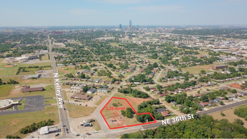 950 NE 36th St, Oklahoma City, OK à vendre Aérien– Image 1 sur 6