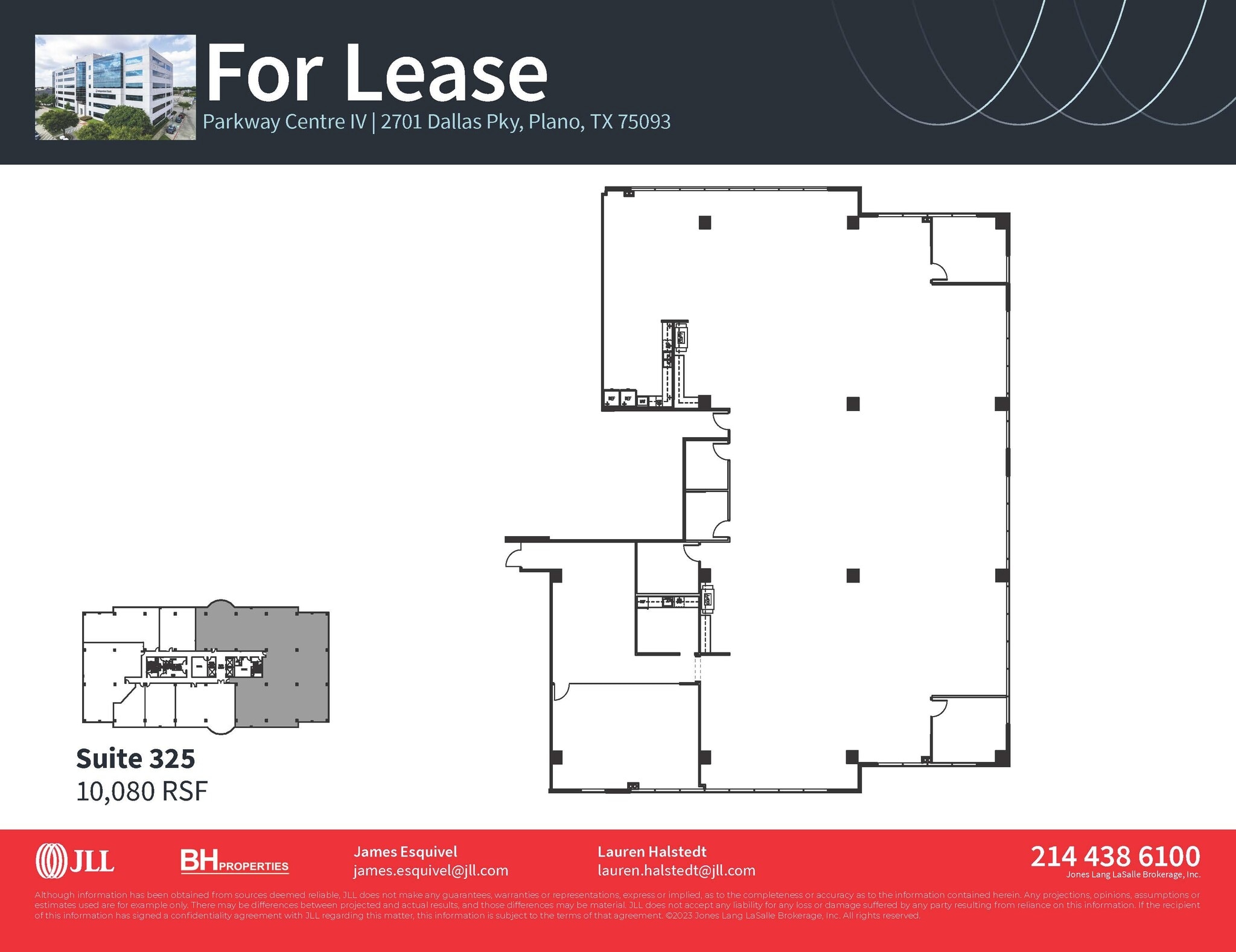 2701 Dallas Pky, Plano, TX à louer Plan d’étage– Image 1 sur 1