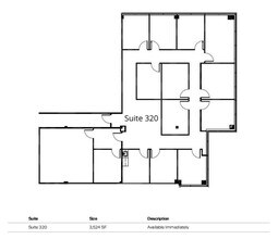 23330 Cottonwood Pky, California, MD à louer Plan d’étage– Image 1 sur 1