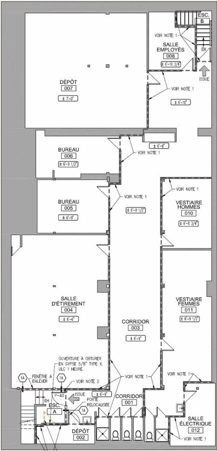 4479-4487 Rue Sainte-Catherine E E, Montréal, QC H1V 1Y6 - Lot 4487 - - Plan d’étage - Image 1 of 7