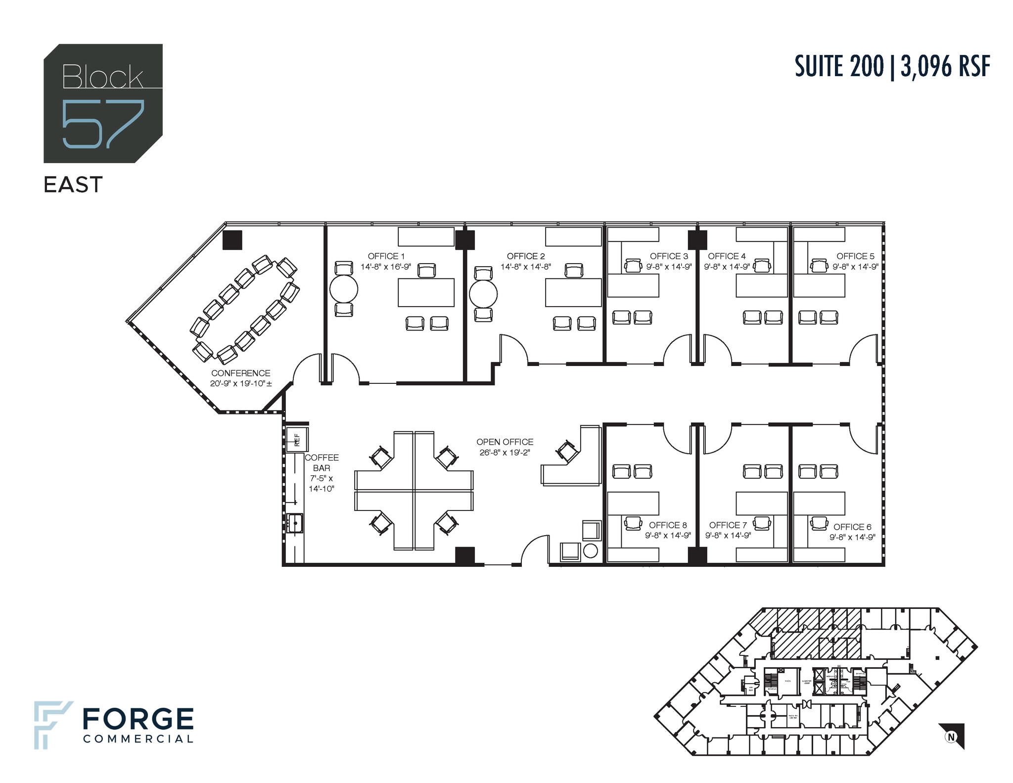 5710 Lyndon B Johnson Fwy, Dallas, TX à louer Plan d’étage– Image 1 sur 1