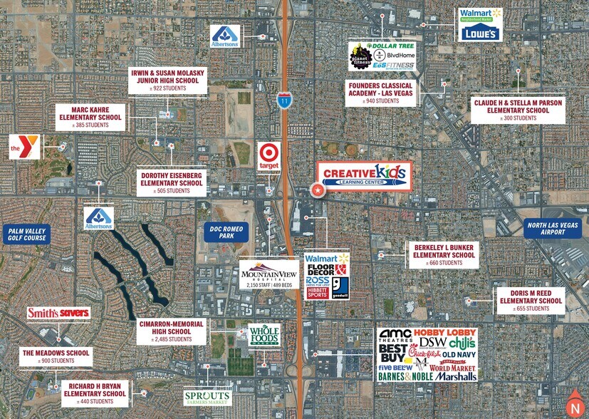 3220 N Rainbow Blvd, Las Vegas, NV à vendre - Photo de l’immeuble – Image 3 sur 6