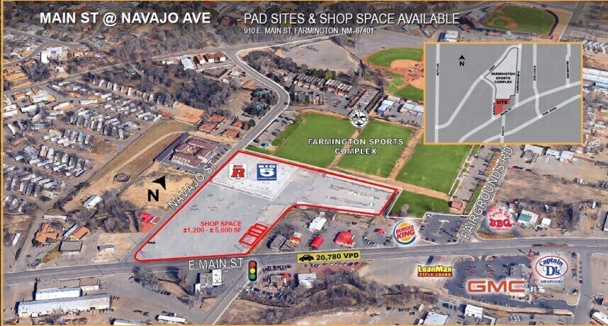 912 E Main St, Farmington, NM à vendre - Photo de l’immeuble – Image 2 sur 3