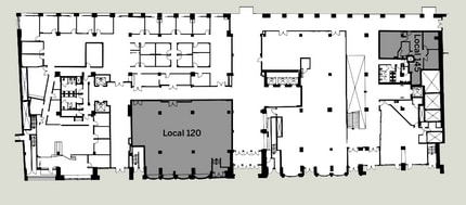 747 Rue Du Square-Victoria, Montréal, QC à louer Plan d’étage– Image 1 sur 1